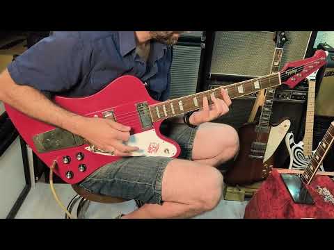 Epiphone "Inspired by Gibson Custom" '63 Firebird V 2024 - Present - Ember Red image 24