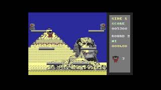 Bombjack - C16 Commodore 16 game playthrough with commentary