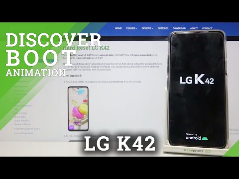 LG K42 - Boot Animation Process