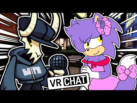 WRONG VERSION!!! Lilac vs Tabi Rap Battle (featuring Thomas and more!!) - VRChat