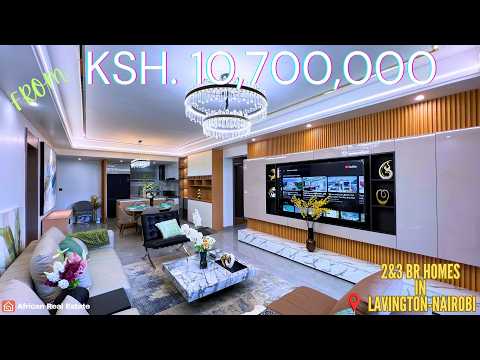 Inside the most BEAUTIFUL units in #LAVINGTON #Nairobi - The coziest of them all /MUST WATCH #home