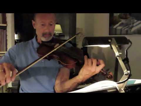 A Largo by Willem De Fesch with a new bow