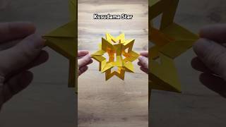 MODULAR ORIGAMI KUSUDAMA STAR TUTORIAL | HOW TO MAKE COOL PAPER STAR ORIGAMI STEP BY STEP | PAPERART