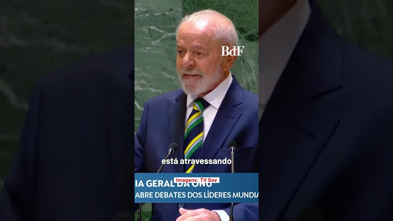 Lula na ONU: 'Planeta está farto de acordos climáticos que não são cumpridos'