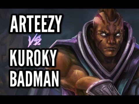 Arteezy -  Anti Mage wicked sick vs Kuroky, Badman, 633 -   Ranked Match Gameplay Dota 2