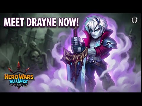 Drayne explicado | ¡Presión en el frente = daño masivo! ¡Alianza de Hero Wars!