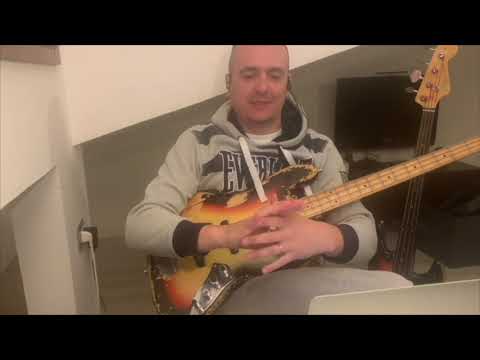 Funk Groove in Bmaj7. Tutorial completo - Lezione basso 29