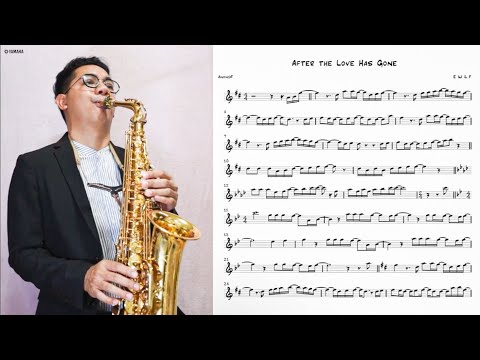 After The Love Has Gone (transcription & solo) for saxophone