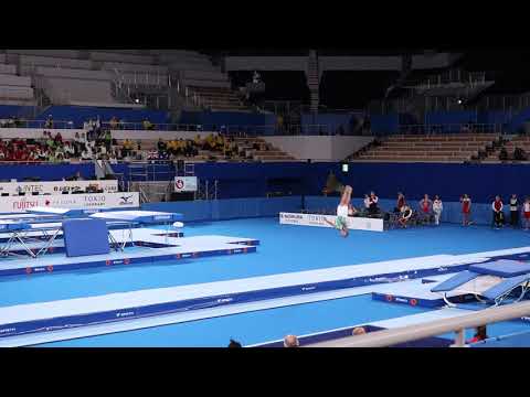 BRA 17 21 Men Tumbling 8th L Nascimento Finals 2019 WAGs Tokyo