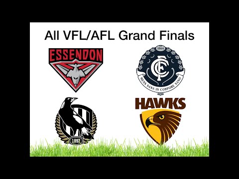 All VFL/AFL Grand Finals 1897-2019