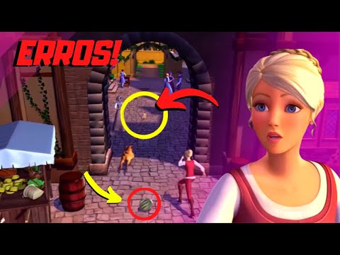 Erros em Barbie™ e As Três Mosqueteiras | Erros nos Filmes da Barbie - HF.