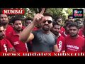 ZOMATO KE WORKARO KO MILA AJAZ KHAN KA SATH