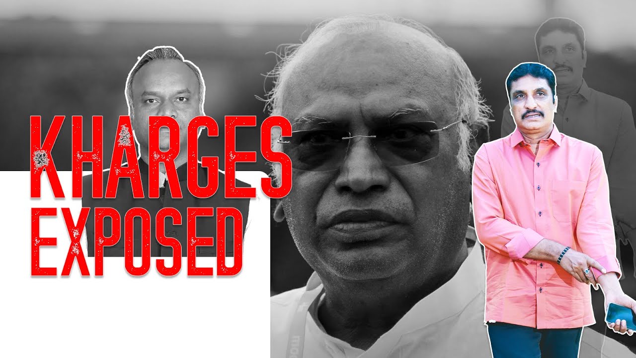Mallikarjuna Kharge, Priyank Kharge New Corruption Scandal Exposed by N R Ramesh