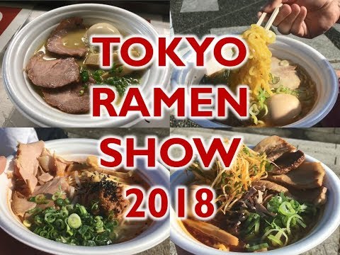Tokyo Ramen Show 2018 Week 1 - Sea Urchin and Lobster Ramen