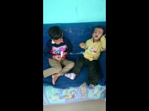Kids playing doctor patient