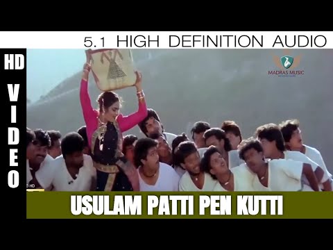 Usalampatti Penkutti | Gentleman | 1080p HD Video Song |