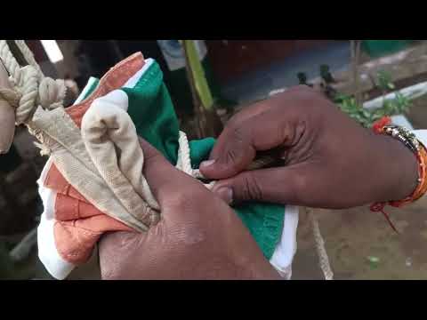 ರಾಷ್ಟ್ರಧ್ವಜ ಕಟ್ಟುವ ವಿಧಾನ