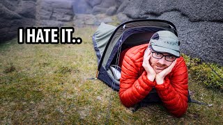 TINY TENT CAMPING Is The Worst...