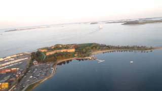 preview picture of video 'Landing at Logan airport, Boston city, state of Massachusetts, USA.'