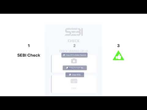 Validated UPI Handles” and “SEBI Check” for secure investor payments