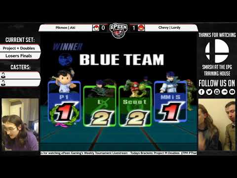 Smash @ TTH - Pikmon | Aki Vs. Chevy | Lordy - Project + Doubles - Losers Finals