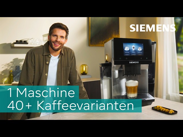 Video teaser for Mehr als nur Standard-Kaffee! EQ700 iAroma: Grenzenlose Kaffeevielfalt | Siemens Kaffeevollautomat