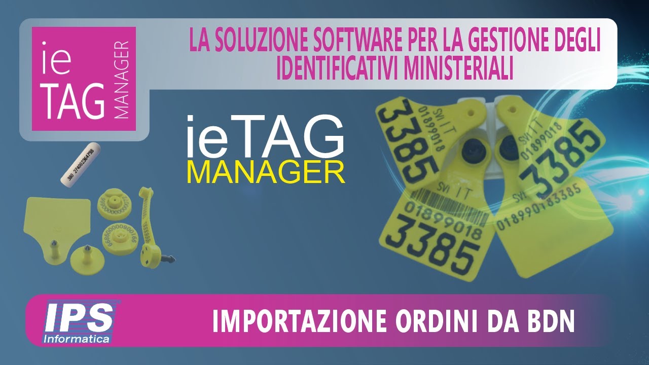 Importazione ordini da BDN (IZS)