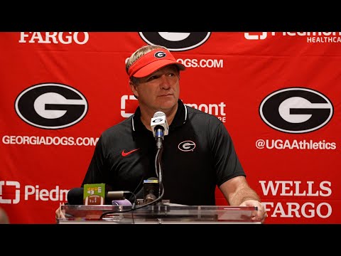 Georgia Football: Head Coach Kirby Smart Florida Postgame Press Conference