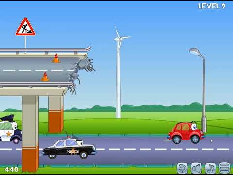 Wheely v1.05 Walkthrough Level 1 - 10