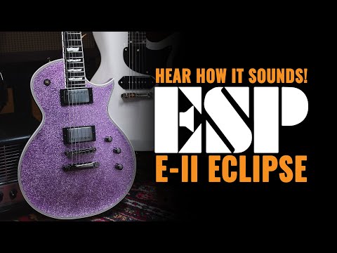 ESP E-II Eclipse DB Purple Sparkle image 10