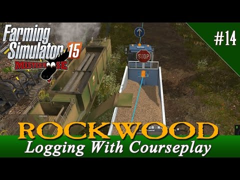 Farming Simulator 2015 - Rockwood  Ep14 - Logging With Courseplay