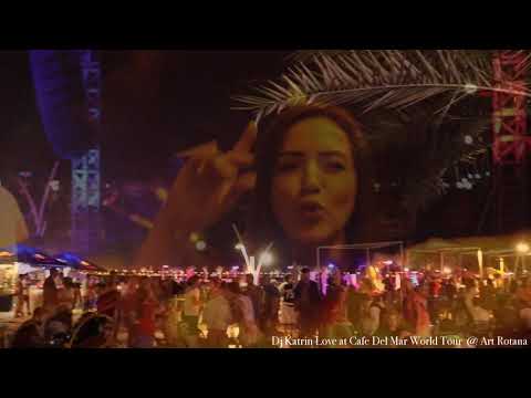 Dj Katrin Love at Cafe Del Mar World Tour