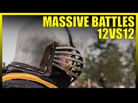 BUHURT LEAGUE WORLD CUP LIBUSIN #BATTLE 12VS12  MEDIEVAL COMBAT POLAND VS FRANCE