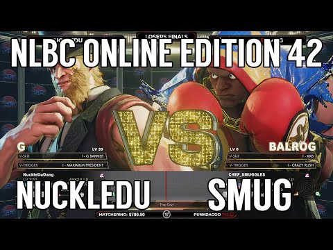Street Fighter V Losers Final - NuckleDu vs Smug @ NLBC Online Edition #42