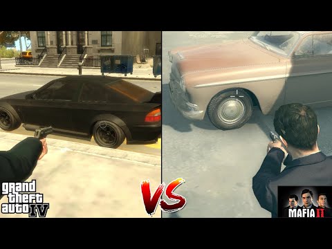 BIG BATTLE: GTA IV (2008) vs. MAFIA II (2010) COMPARISON | PC | ULTRA