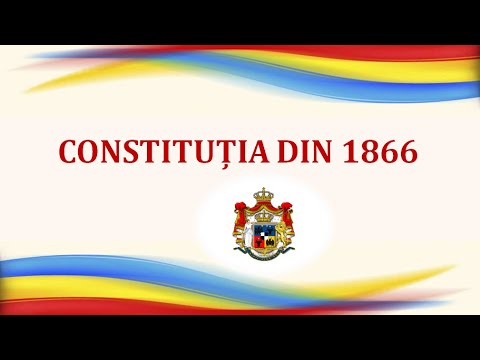 Constituția din 1866 - Schița lecției