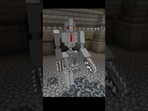 Create a Custom Boss in Minecraft (using Command Block) Part1 #Shorts