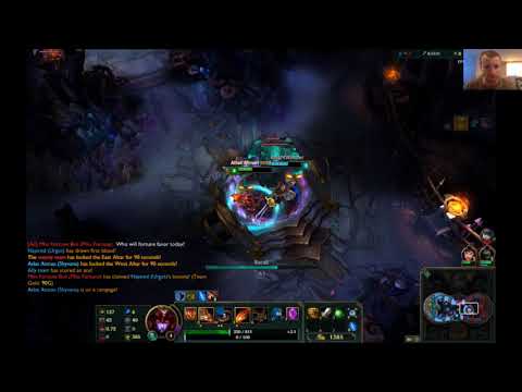 League of Legends Shyvana 3v3 A.I. Easy FWotD