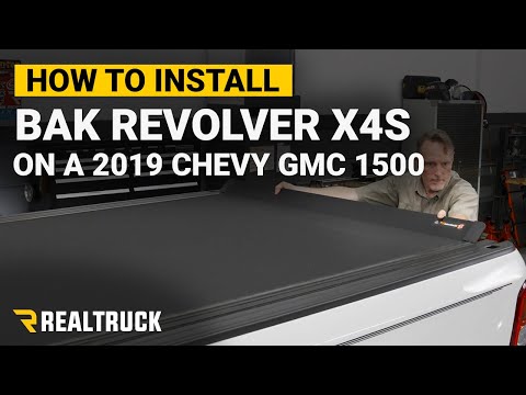 How to Install BAK Revolver X4s Tonneau Cover one a 2019 GM 1500