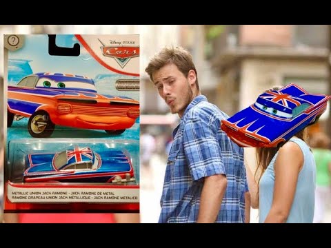 Weeks of Disney Cars Toy Hunting - I Found the WRONG Union Jack Ramone - Silver Lightning McQueen