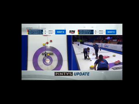 #컬링 #그랜드슬램 #teamkim #김은정 컬링 그랜드슬램 BOOST National Team E. Kim VS Team Homan