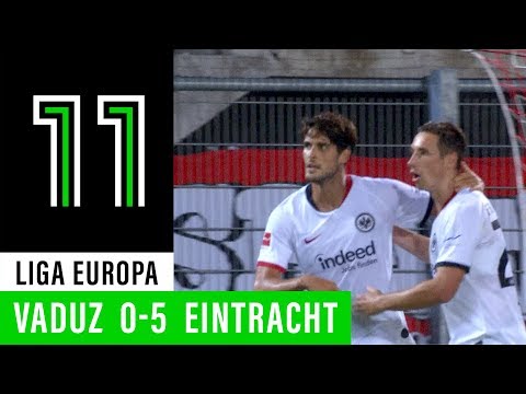 Liga Europa: Vaduz 0 - 5 Eintracht Frankfurt