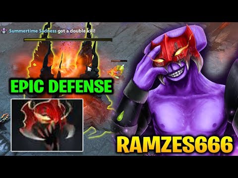 Ramzes666 Faceless Void EPIC INTENSE GAME Dota 2 7.18