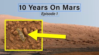 10 Years On Mars (Ep 1): Curiosity Finds Plastic Debris!