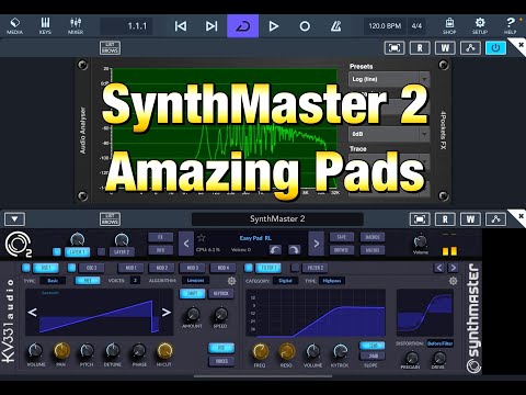 SynthMaster 2 - Factory Presets - Amazing Synth Pads - No Talking - Headphones Recommended