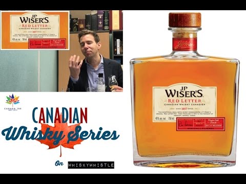 J.P. Wiser's Red Letter 2014 Canadian Whisky Review: WhiskyWhistle 150