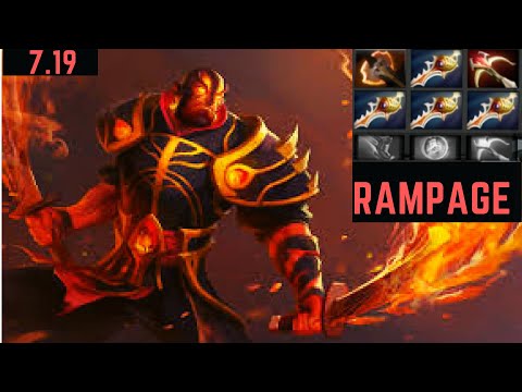 EMBER SPIRIT RAMPAGE 4 DIVINES ULTIMATE COMEBACK-Dota 2