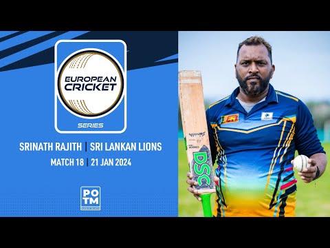 POTM: S.Rajith - NCT vs SLL | Highlights | ECS Cyprus, 2024 | 21 Jan 2024 | ECS24.018