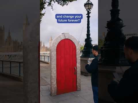 If you could walk through this door and relive a moment from your past, would you?