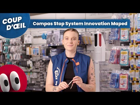 Maped Stop System - Coffret compas 2 pièces (compas et mine)